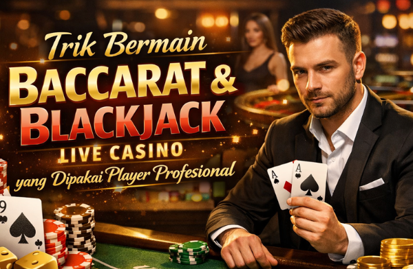 Trik Bermain Baccarat & Blackjack Live Casino yang Dipakai Player Profesional