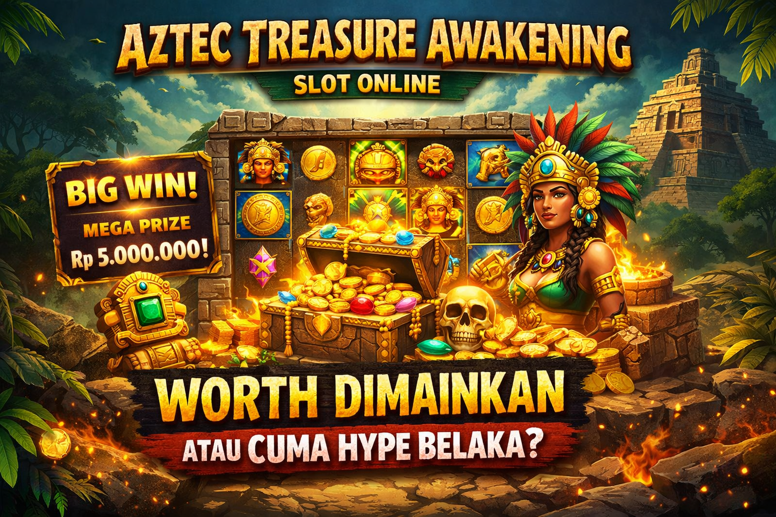 Aztec Treasure Awakening Slot Online: Apakah Worth Dimainkan?