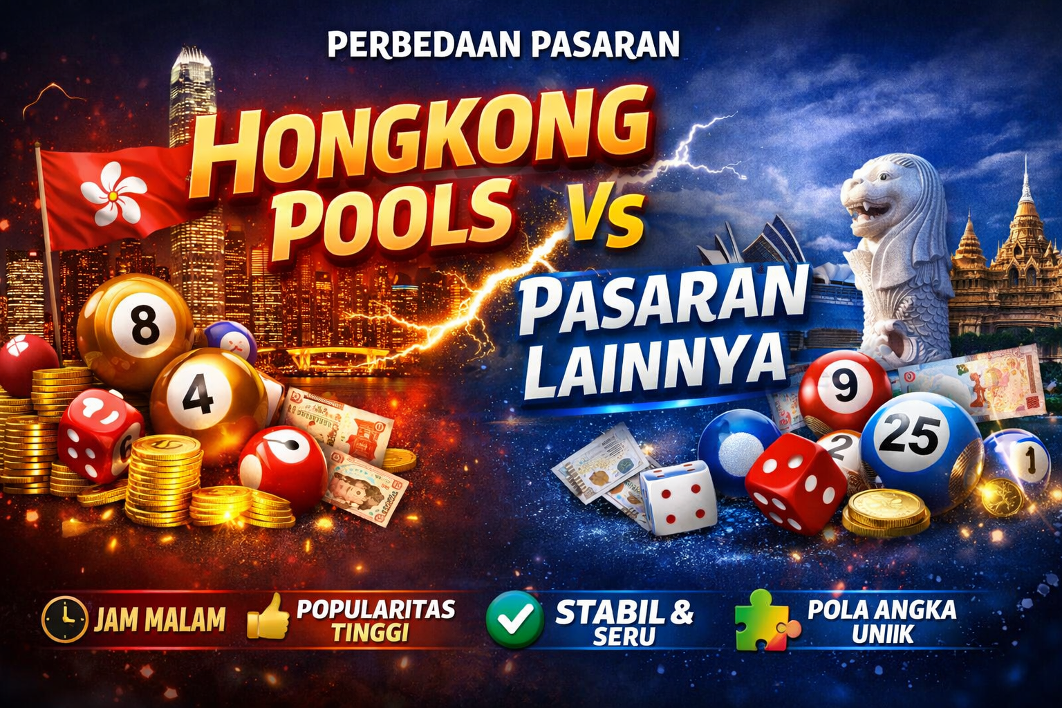 Perbedaan Pasaran Hongkong Pools dengan Pasaran Lainnya