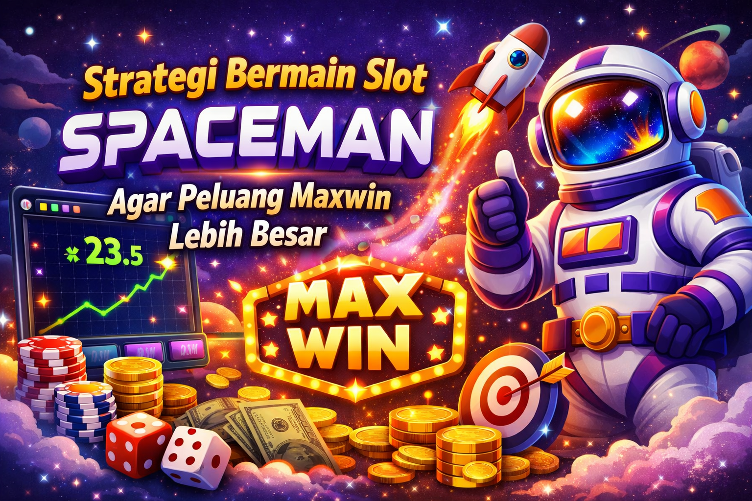 Strategi Bermain Slot Spaceman Agar Peluang Maxwin Lebih Besar