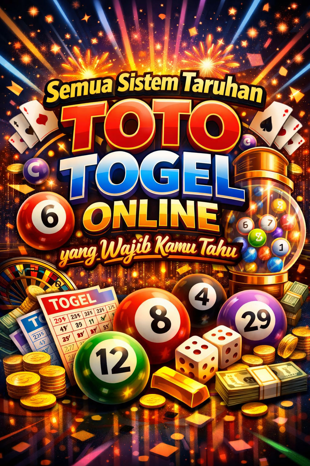 Semua Sistem Taruhan Toto Togel Online yang Wajib Kamu Tahu