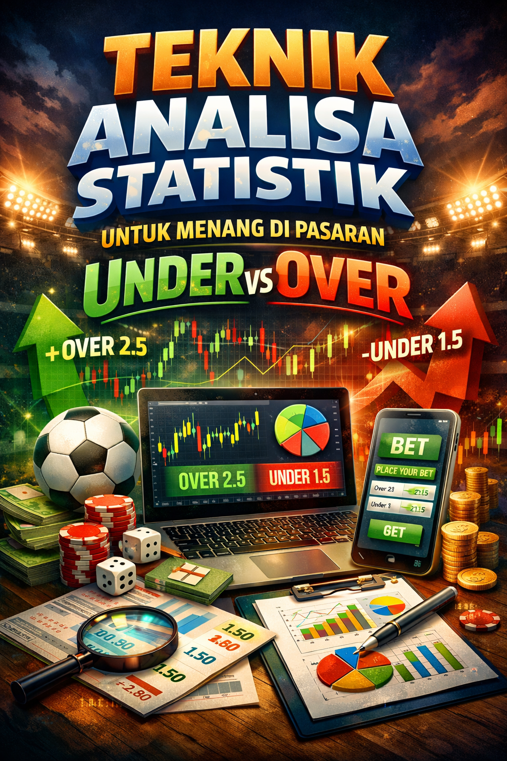 Teknik Analisa Statistik untuk Menang di Pasaran Under Over