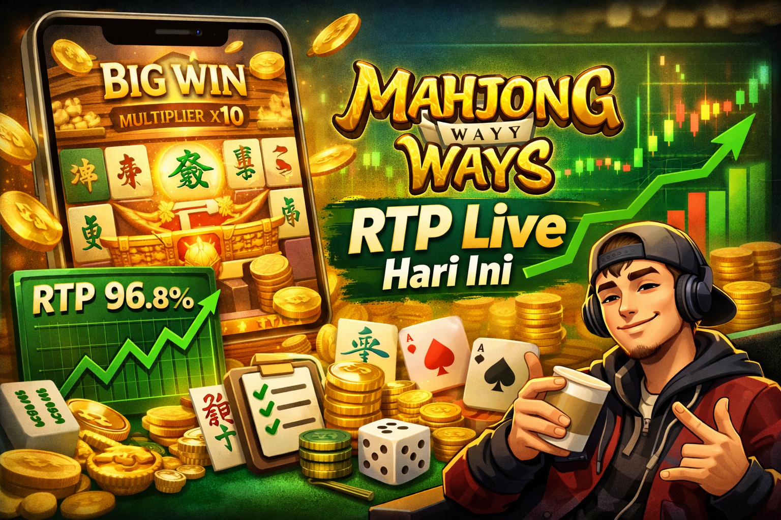 Mahjong Ways RTP Live Hari Ini dan Tips Biar Main Lebih Santai dan Terkontrol