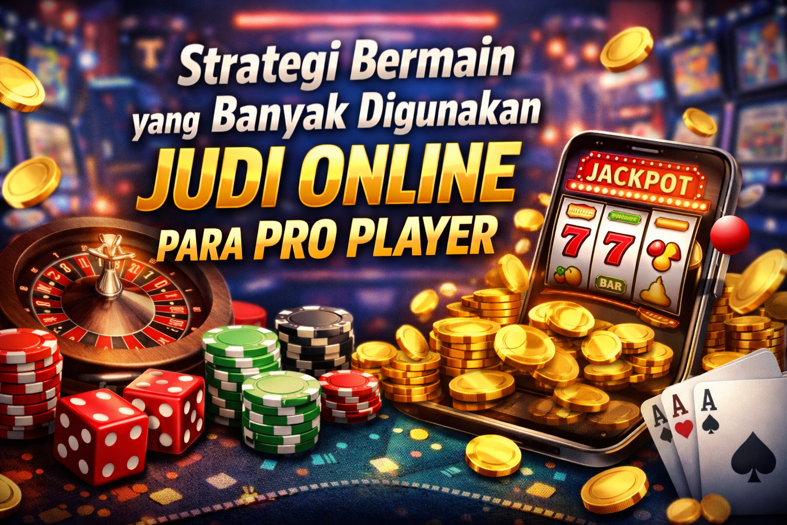 Strategi Bermain Judi Online yang Banyak Digunakan Para Pro Player
