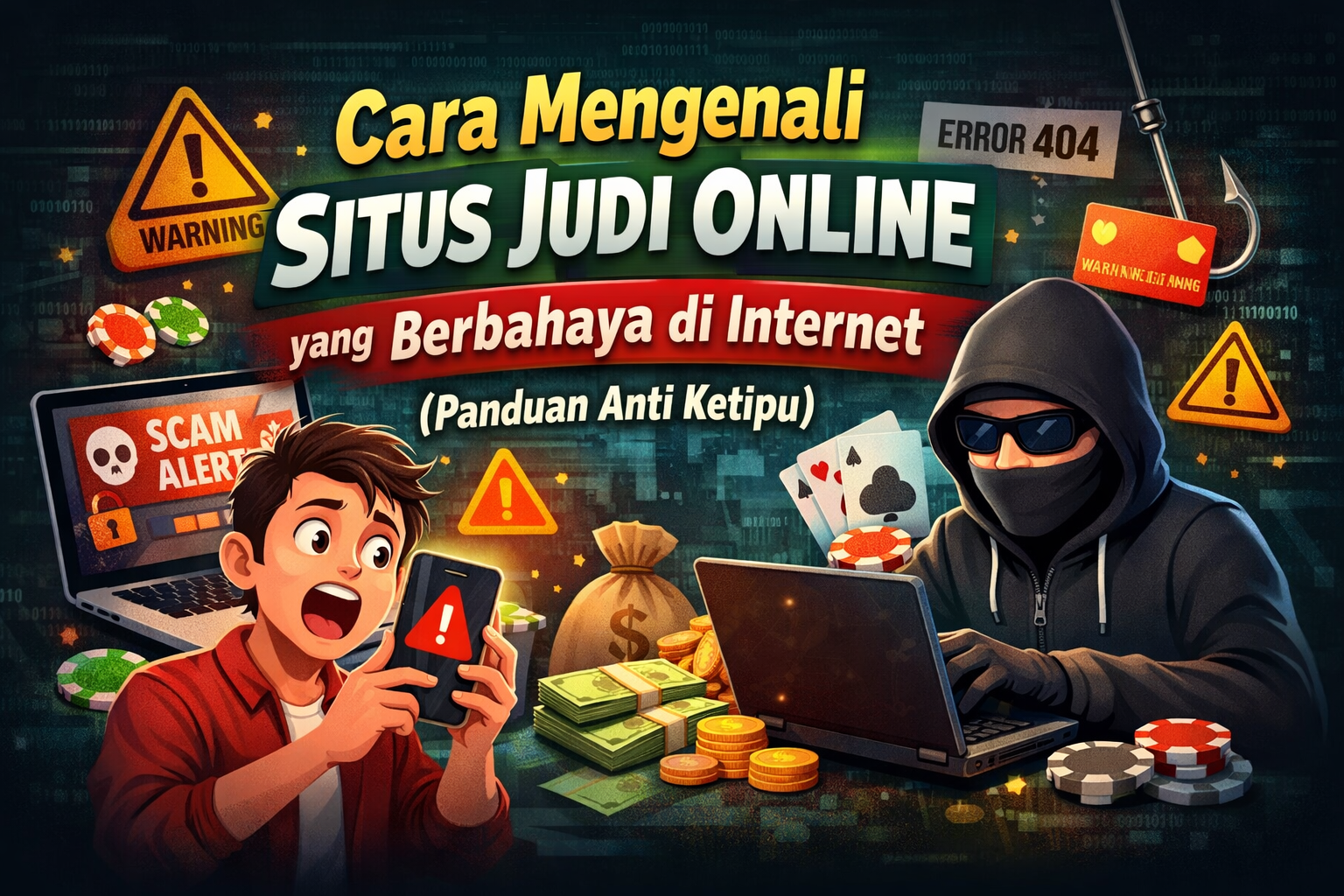 Cara Mengenali Situs Judi Online yang Berbahaya di Internet