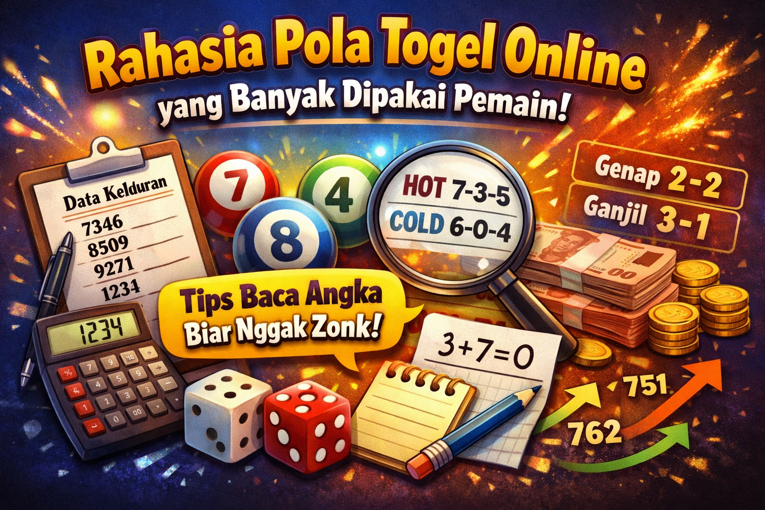 Rahasia Pola Togel Online yang Banyak Digunakan Para Pemain